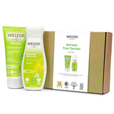 Weleda Refresh Your Senses Gift Set including Refresh Citrus Creamy Body Wash 200ml and Citrus Refreshing Body Lotion 200ml