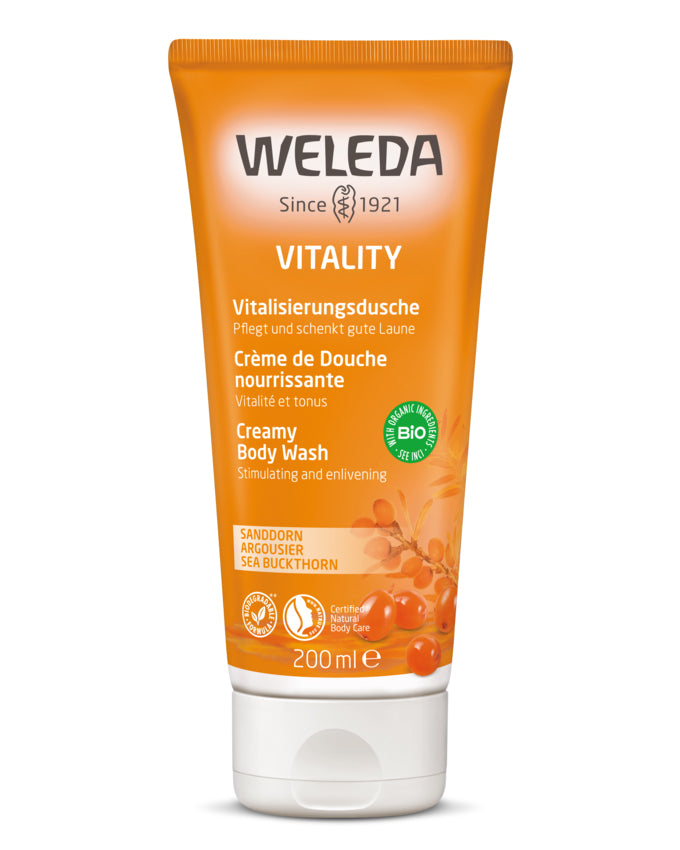 Weleda Vitality Aroma Creamy Body Wash 200ml - OFFER