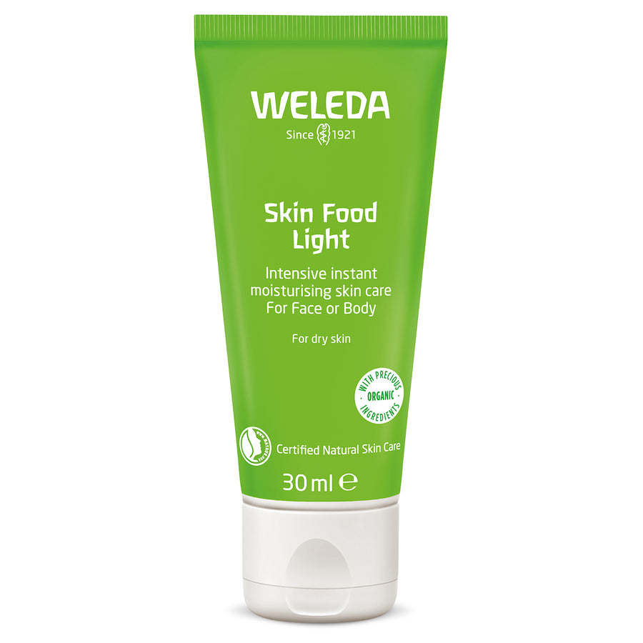 Weleda Skin Food Nourish & Shine Gift Set including  Skin Food Original 30ml paired with Skin Food Light 30ml