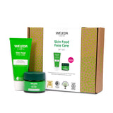 Weleda Skin Food Face Care Gift Set including Skin Food Cleansing Balm 75ml paired with intensely nourishing Skin Food Day Cream 40ml