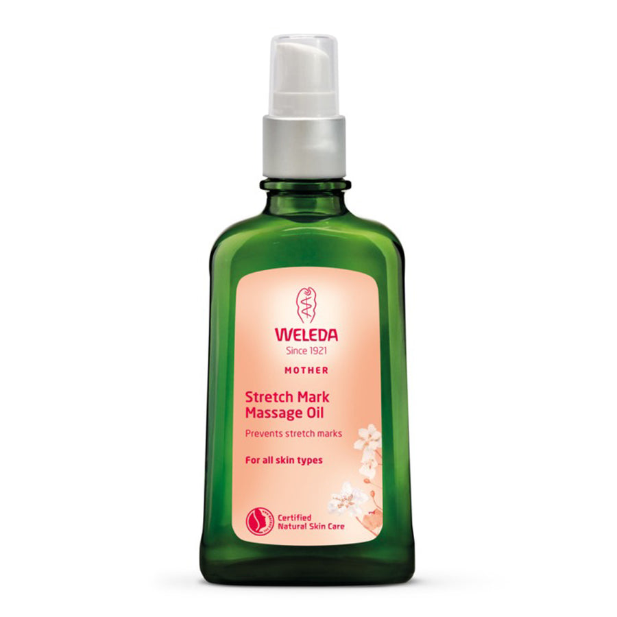 stretch mark massage oil from weleda