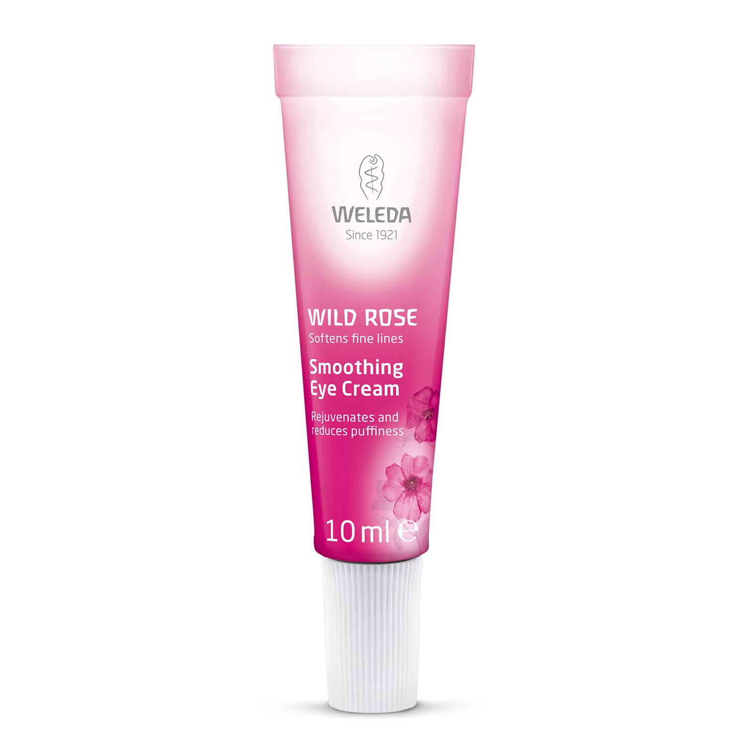 Weleda Wild Rose Eye Cream 10ml on a plain background.