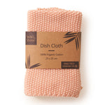 Wild & Stone Organic Cotton Dish Cloth - Rose