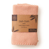 Wild & Stone Organic Cotton Dish Cloth - Rose