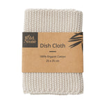 Wild & Stone Organic Cotton Dish Cloth - Beach Sand