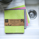 Wild & Stone Compostable Swedish Dish Cloth - Pack of 4