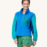 Patagonia Women's Microdini 1/2 Zip Fleece Pullover - Vessel Blue