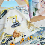 Tissu de jeu Wondercloths - Chantier de construction