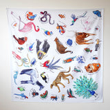 Wonderie Play Cloth - Kingdom Of Rainbow Animals