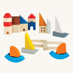 Blocs de marina en bois PlanToys