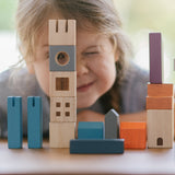 PlanToys Wooden Cityscape Blocks