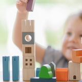 PlanToys Wooden Cityscape Blocks