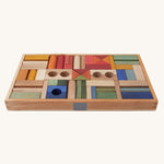 Wooden Story Rainbow Blocks - 54 Tray