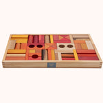 Wooden Story Warm Blocks - 54 Tray