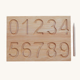 Wooden Story Number Tracing Board