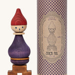 Wooden Story Stacking Toy Stick Figure - No6