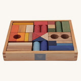 Wooden Story Rainbow Blocks - 30 Tray