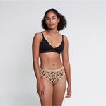 WUKA Leopard Print Bikini Period Pants - Heavy Flow