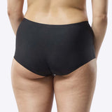 WUKA Teen Stretch Boxer Shorts Black - Heavy Flow