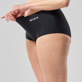 WUKA Teen Stretch Boxer Shorts Black - Heavy Flow