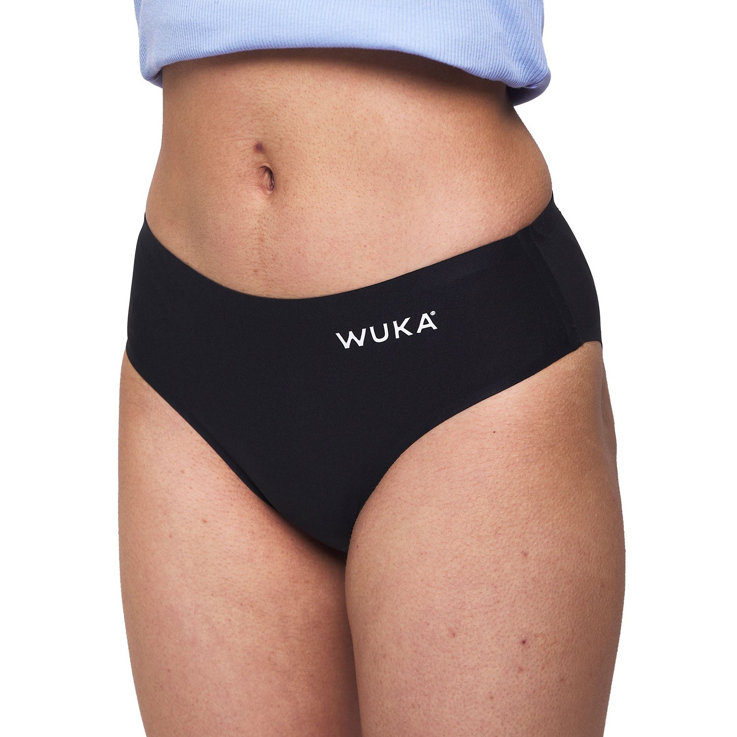 WUKA Teen Stretch Seamless Heavy Flow Period Pants - Black