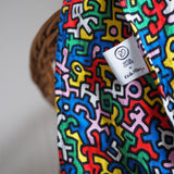 Etta Loves X Keith Haring Extra Large Muslin Square - Brazil