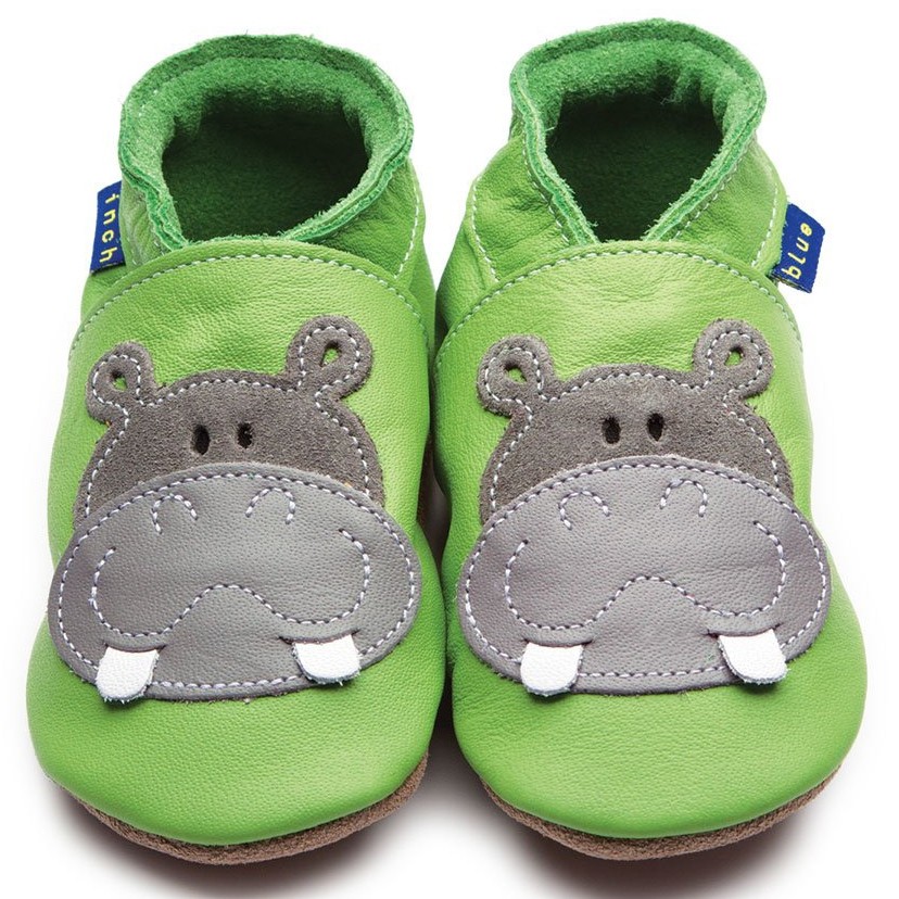 Inch Blue Green Hippo Shoes