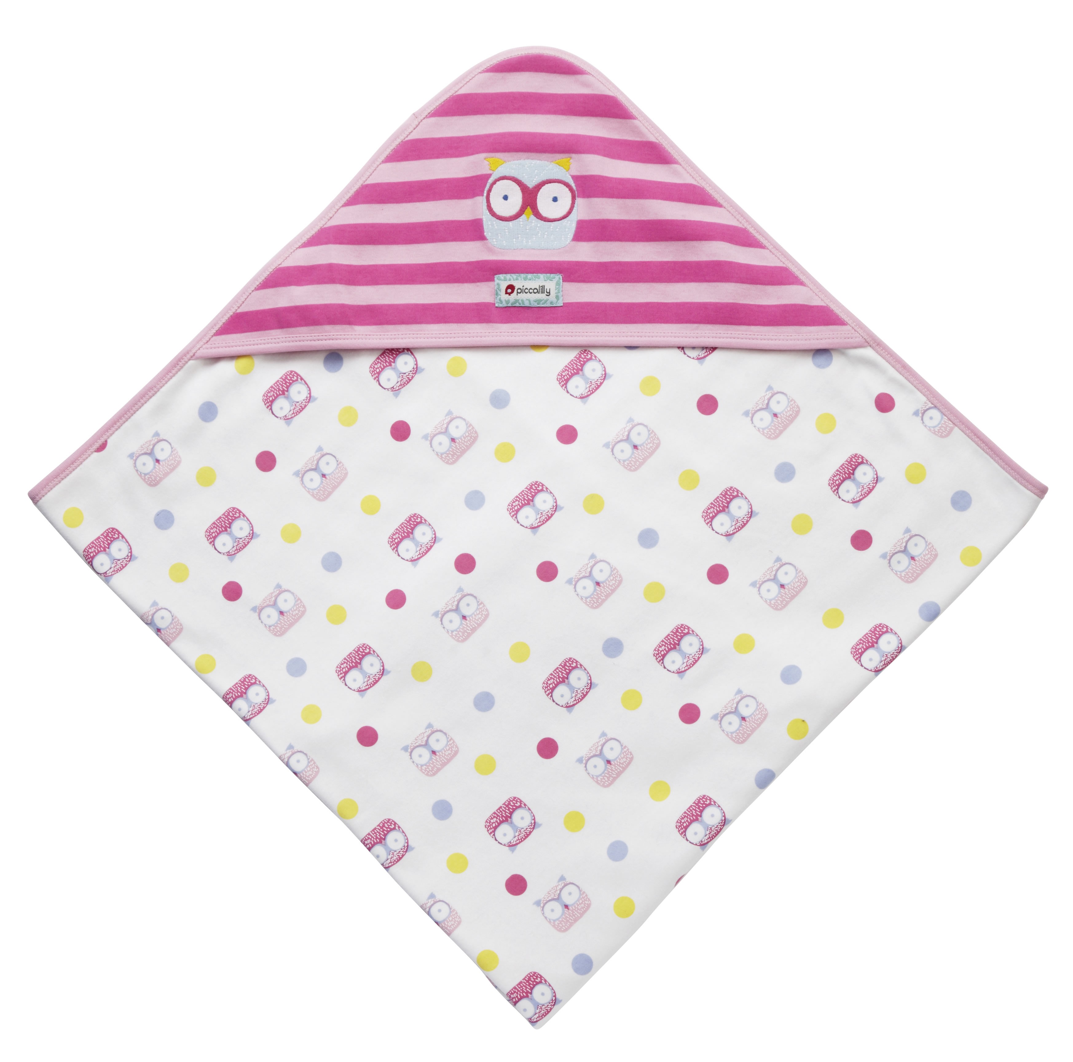 piccalilly-pink-owl-baby-shawl